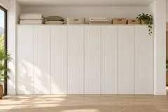 Placard à portes à la française : Blanc
