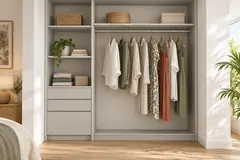 Placard sans porte : Misty Grey